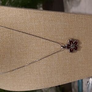 Silver Necklace With Pendent
